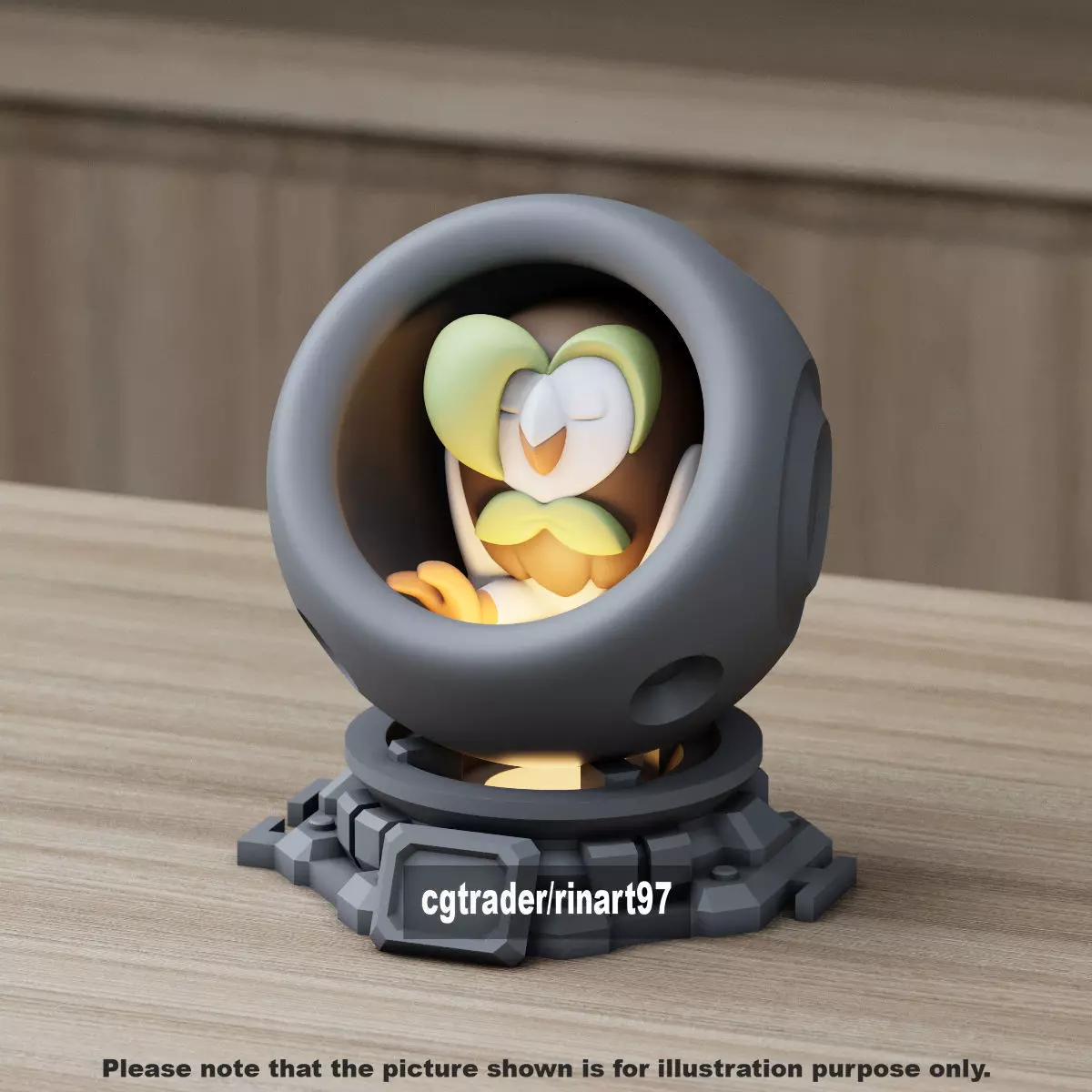 Dartrix healing machine pods 3D print model_0