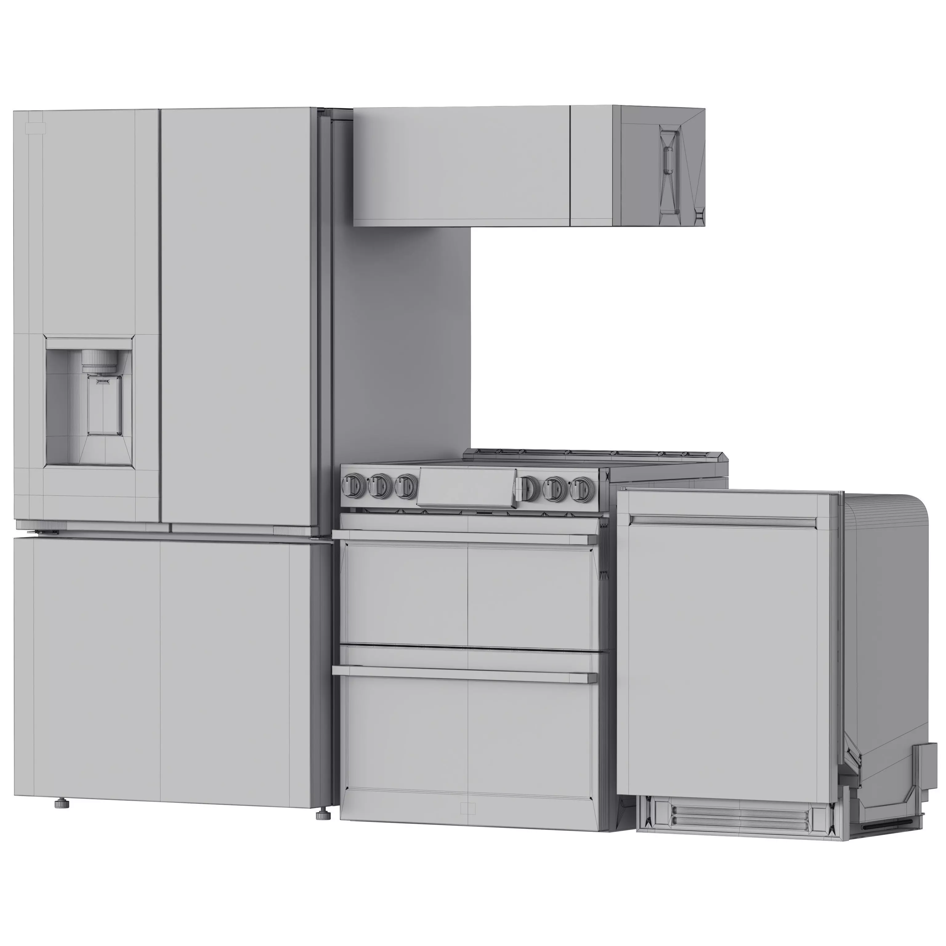 LG Appliance Collection 04 3D model_6