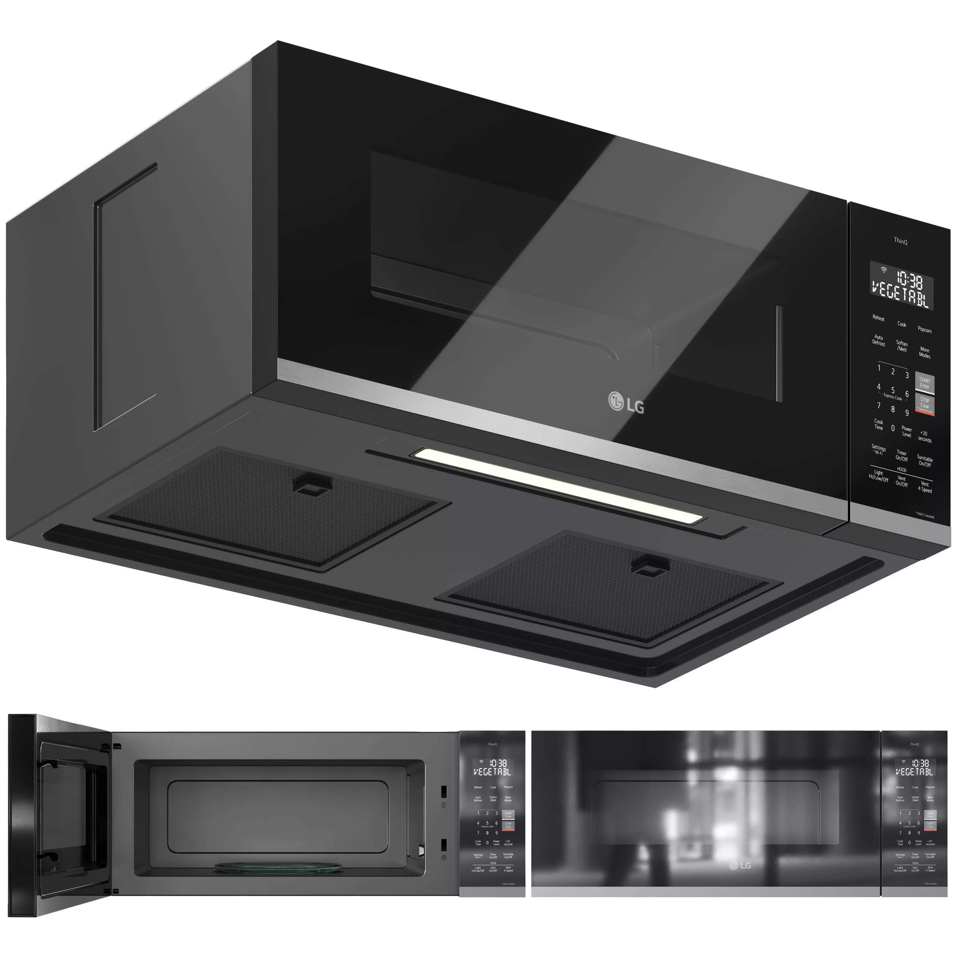 LG Appliance Collection 04 3D model_2