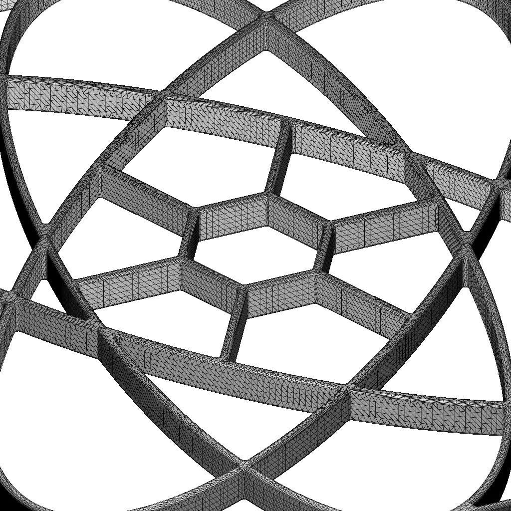 Rusty Fabulous Window Grill 3D model_6