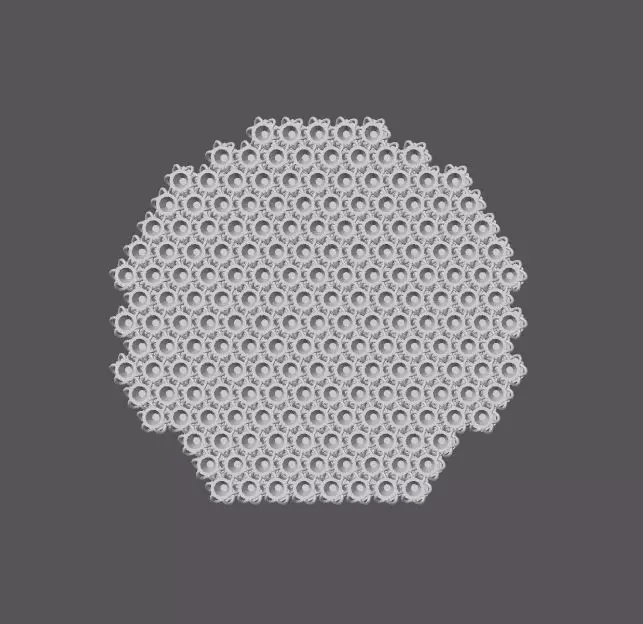 NASA Fabric 1 UP Mushroom Edition 3D print model_2