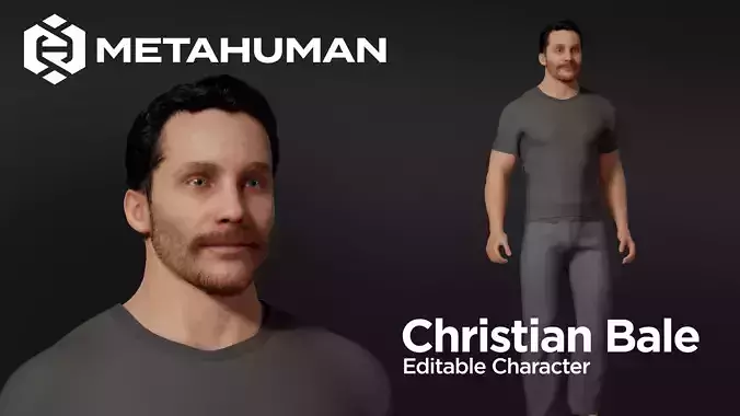 Christian Bale MetaHuman