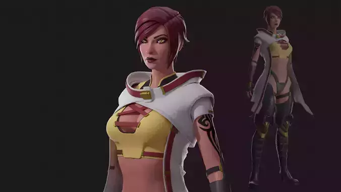 Rigged Female Character