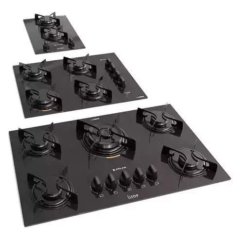 Cooktop Atlas Utop Set 2-4-5 Burners - Gas Hobs Collection
