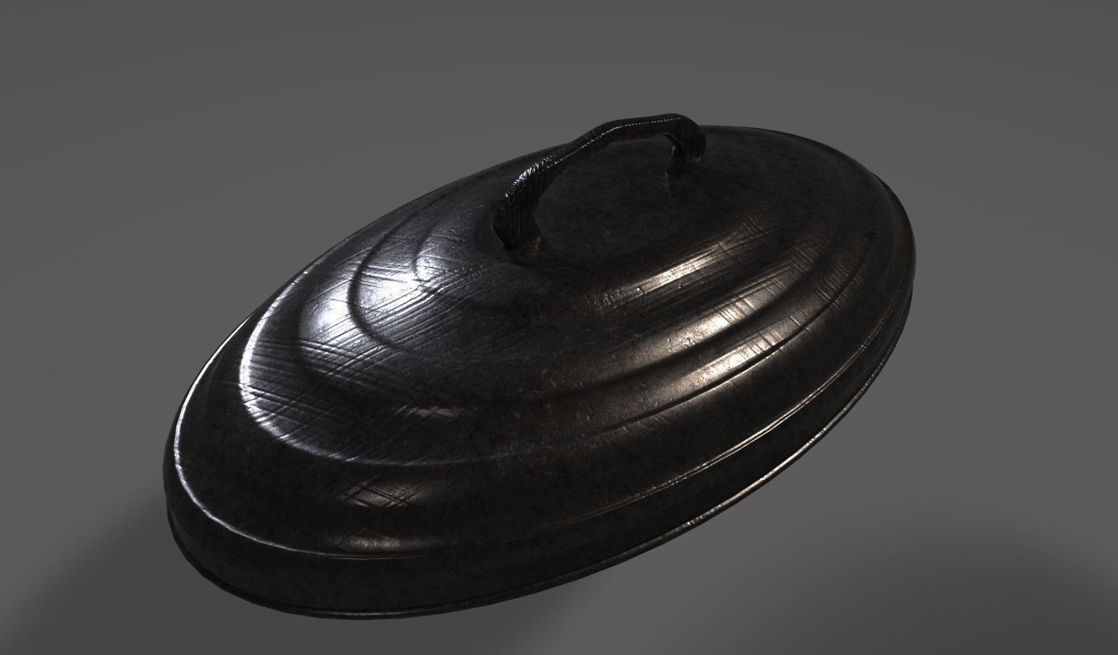 Medieval Table Setting  3D model_8