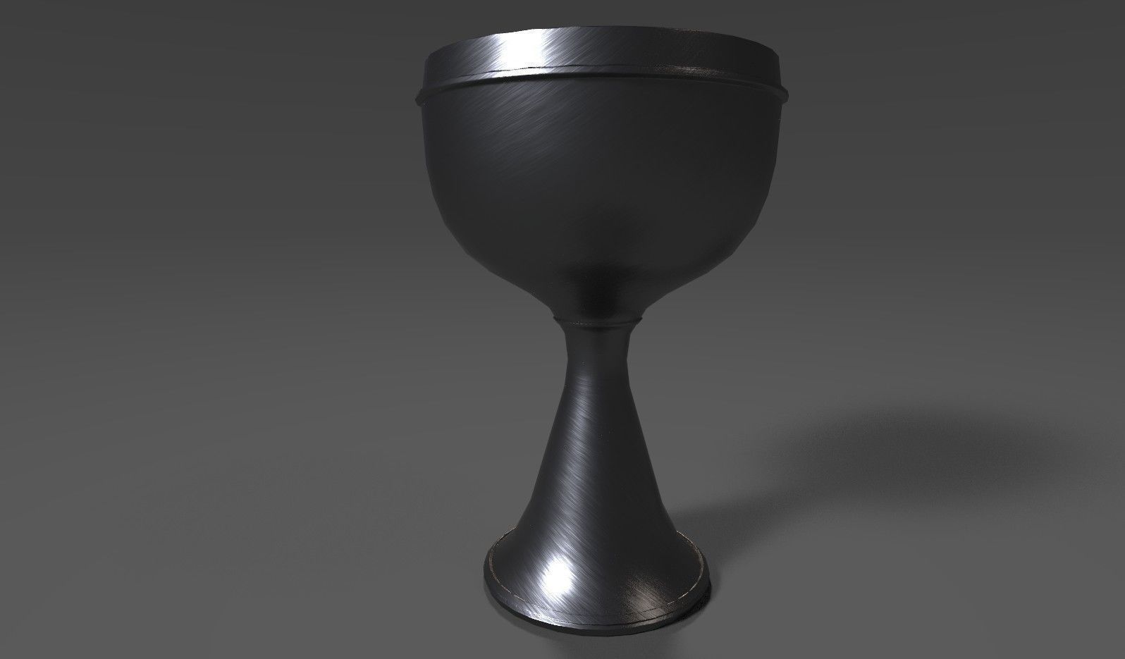Medieval Table Setting  3D model_6