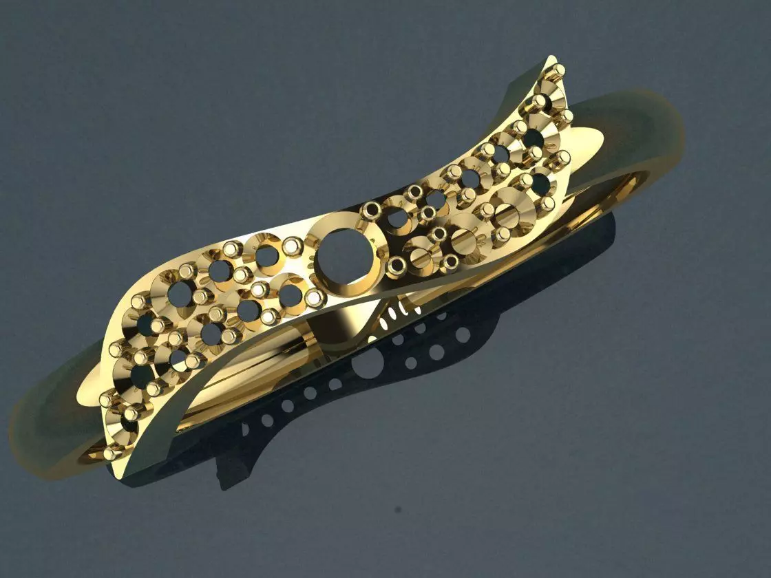 rings 3D print model_4