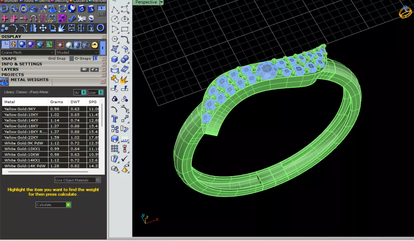 rings 3D print model_7