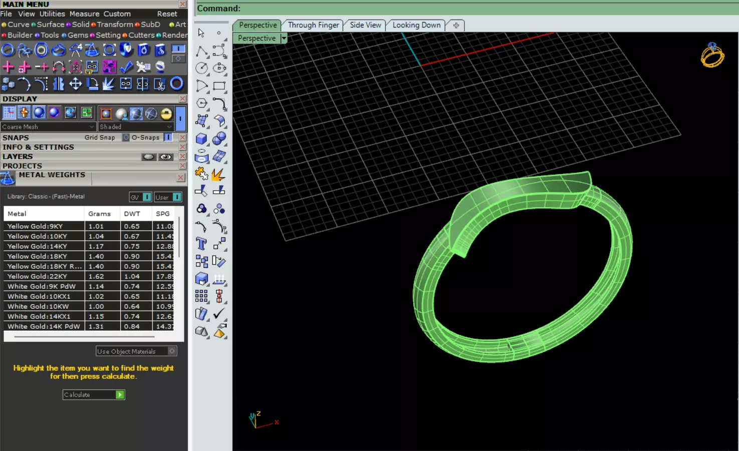 rings 3D print model_8