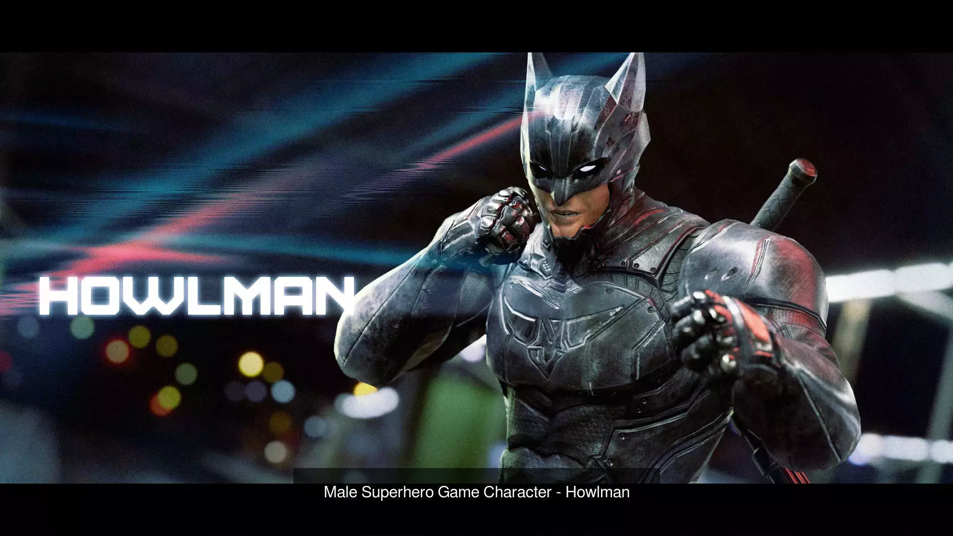 SUPERHERO GAME CHARACTERS - BUNDLE EDITION 3D Model Collection_1