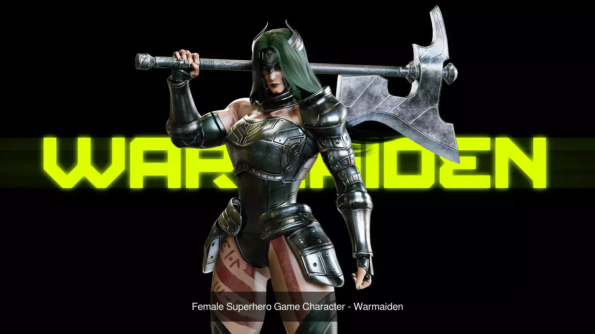 SUPERHERO GAME CHARACTERS - BUNDLE EDITION 3D Model Collection_5