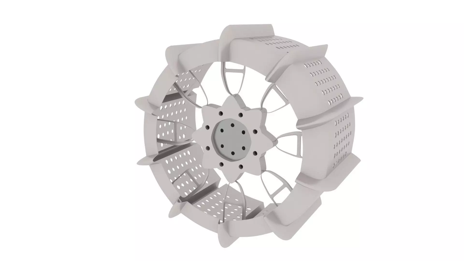 Moon Robot Tire 3D model_10