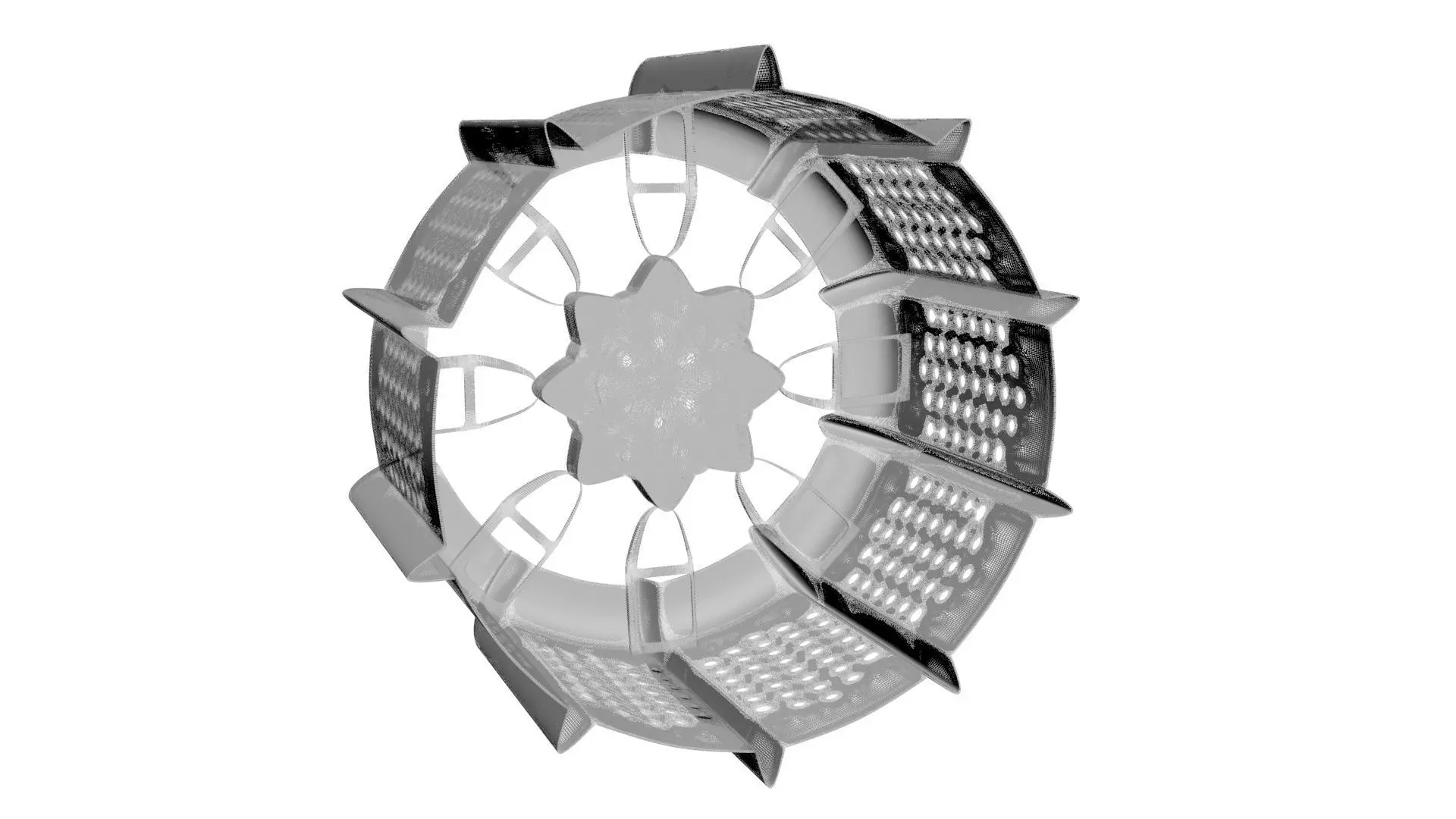 Moon Robot Tire 3D model_22