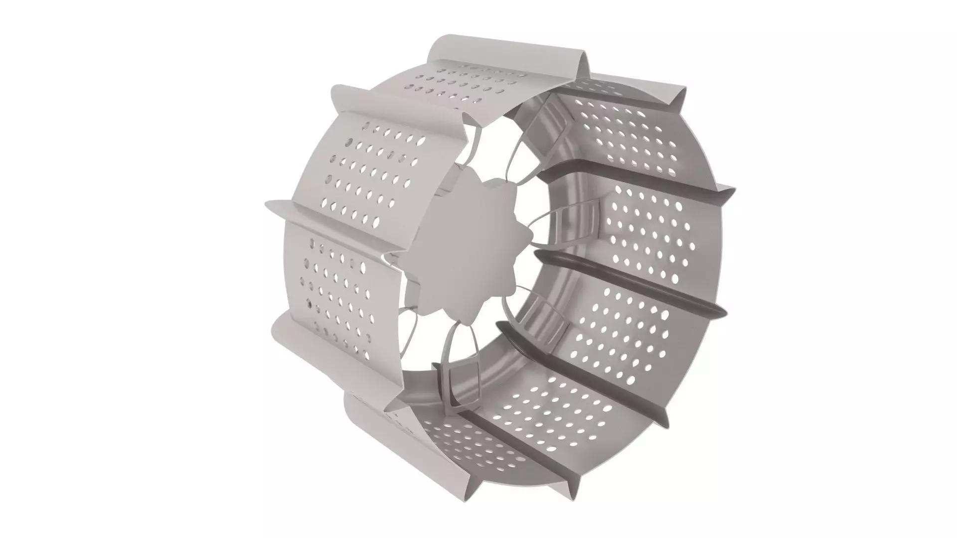 Moon Robot Tire 3D model_11