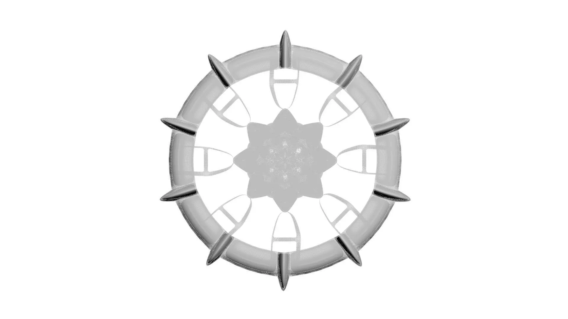 Moon Robot Tire 3D model_27