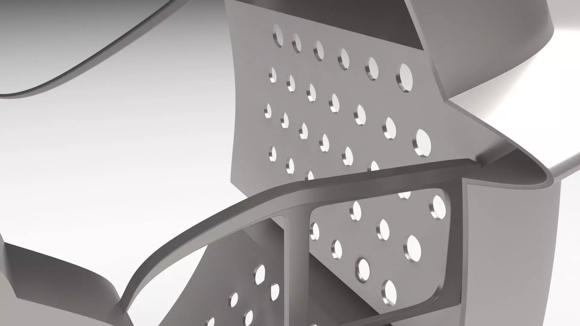 Moon Robot Tire 3D model_2