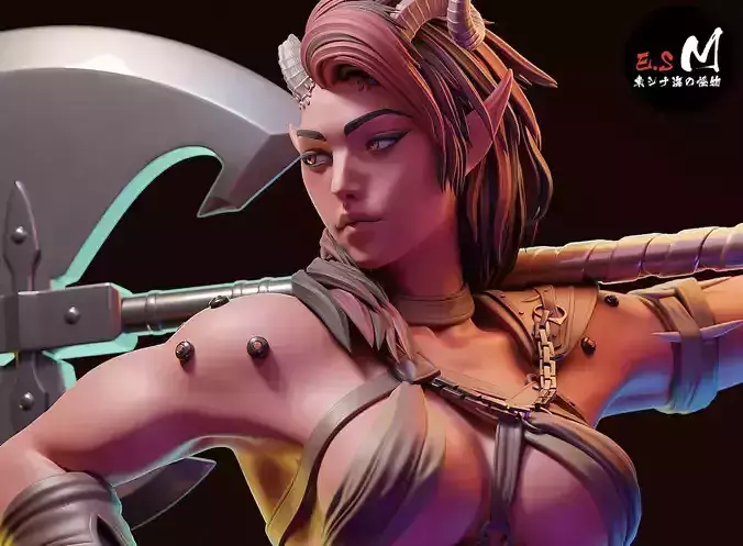 Karlach character by ES Monster