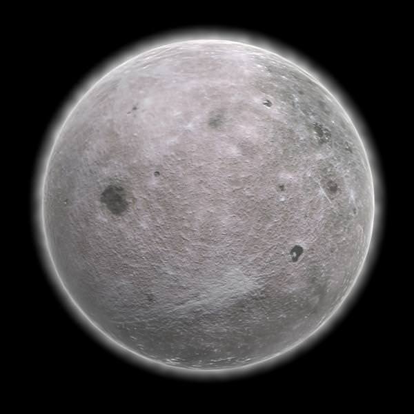 3D MOON from nasa 3D model_2