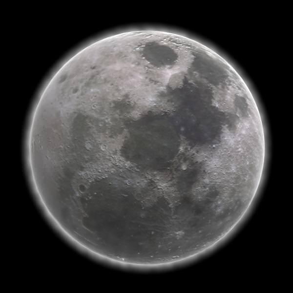 3D MOON from nasa 3D model_3