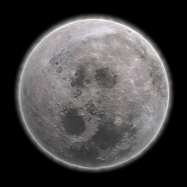 3D MOON from nasa 3D model_1