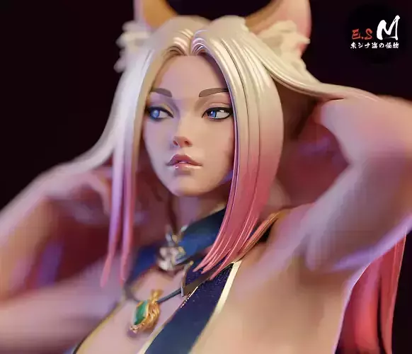 Ahri character by ES Monster