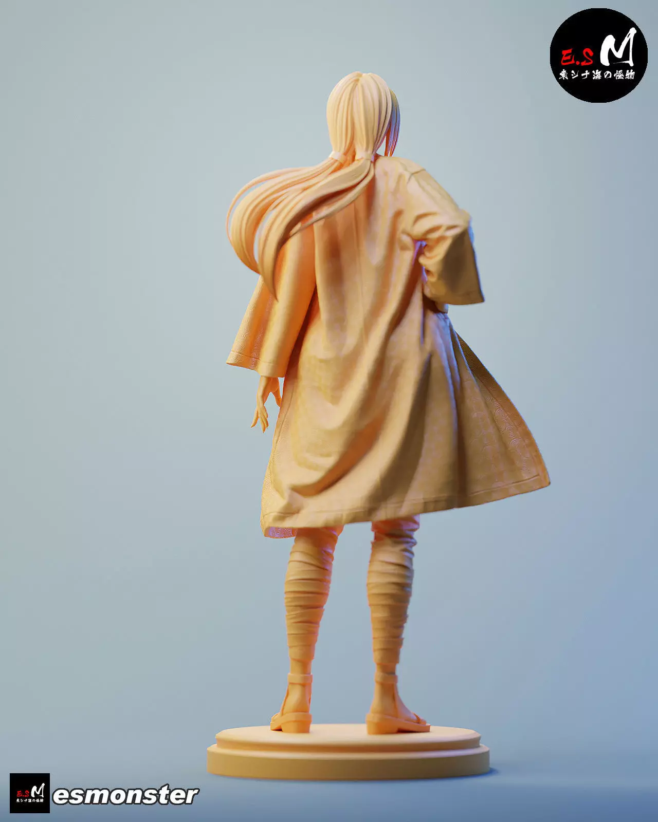 Tsunade character by ES Monster 3D print model_18