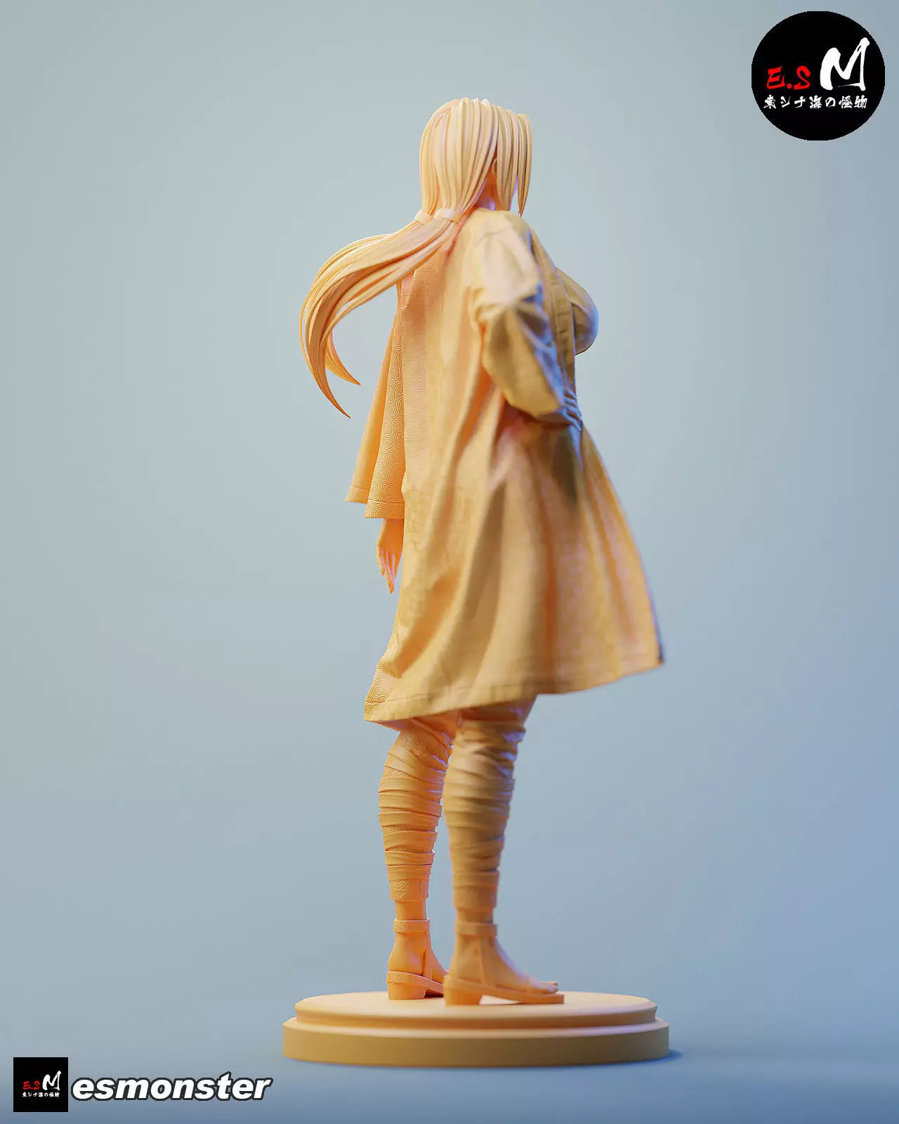 Tsunade character by ES Monster 3D print model_17