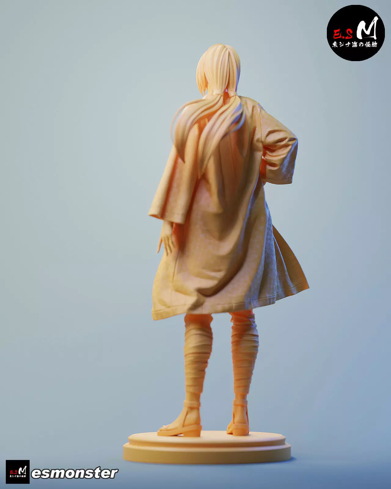 Tsunade character by ES Monster 3D print model_19
