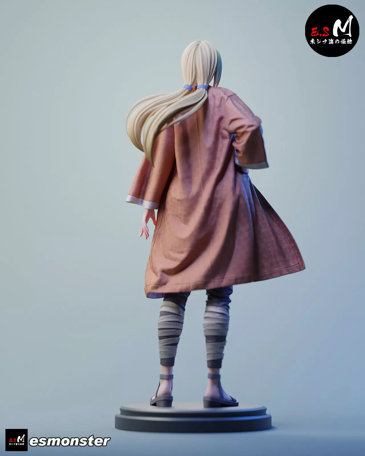 Tsunade character by ES Monster 3D print model_6