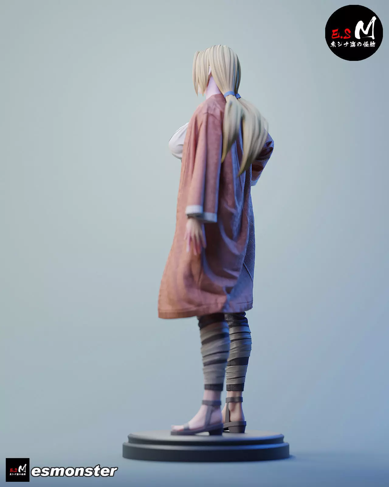 Tsunade character by ES Monster 3D print model_8