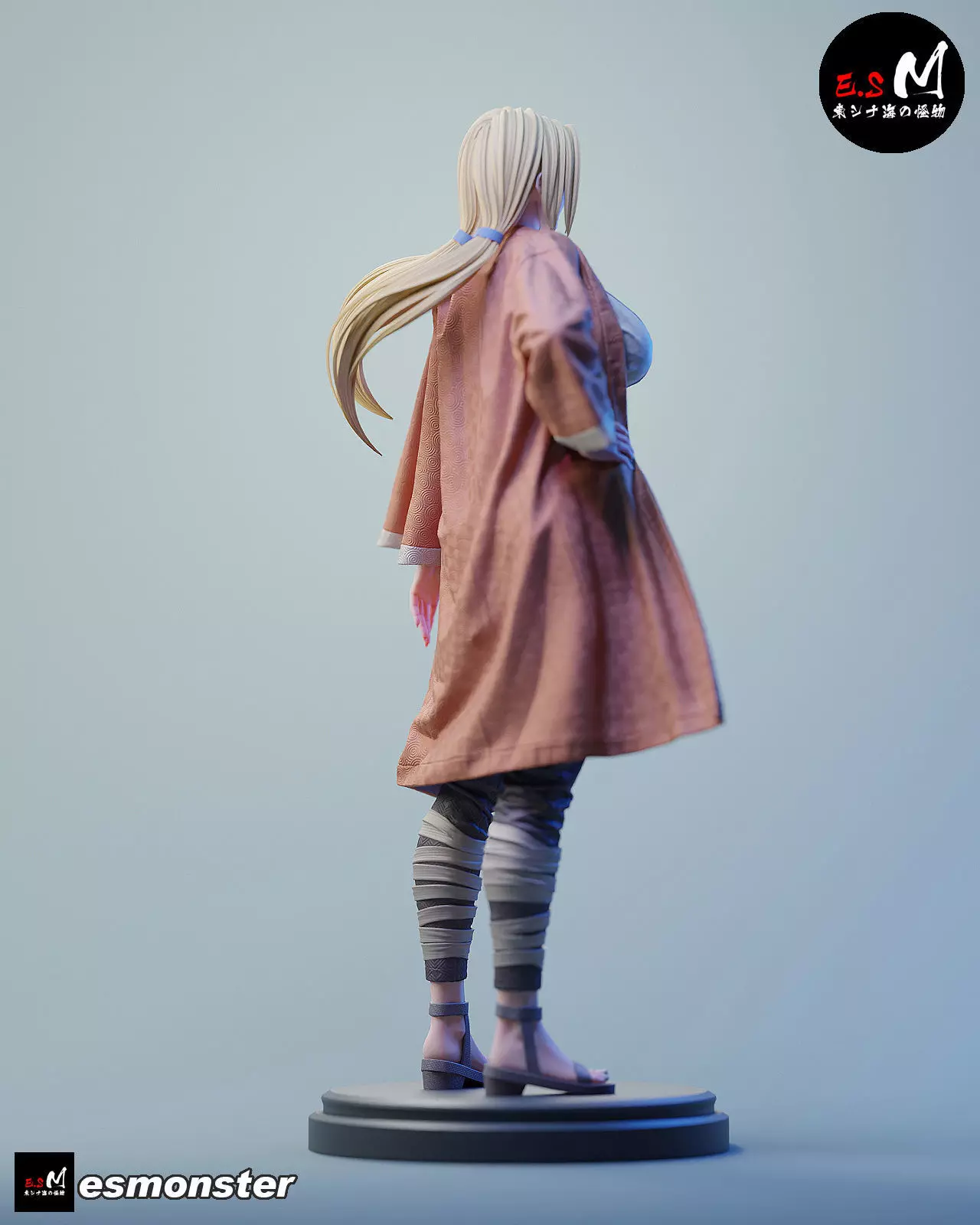 Tsunade character by ES Monster 3D print model_5