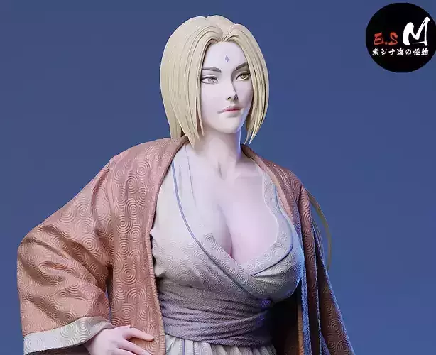 Tsunade character by ES Monster