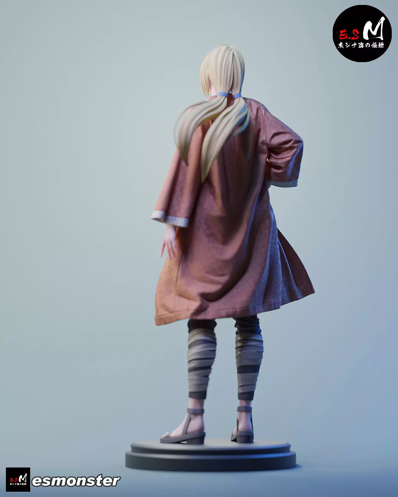 Tsunade character by ES Monster 3D print model_7