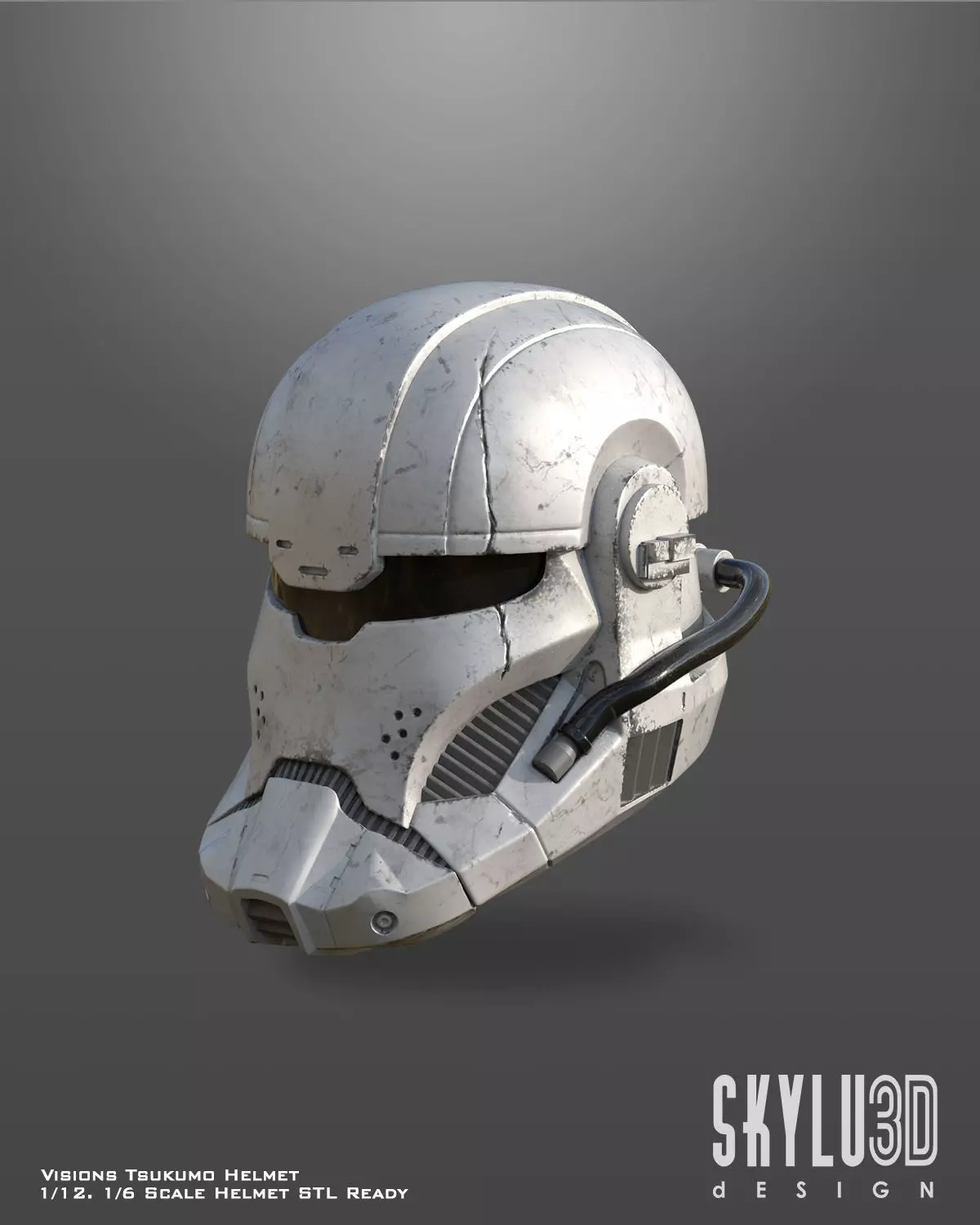 SW Visions Tsukumo Helmet Bundle STL Files 3D print model_0