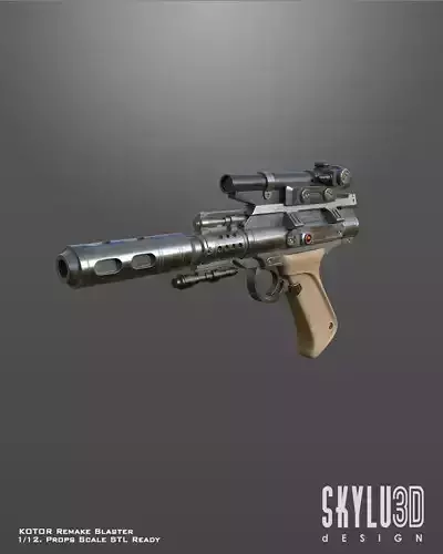 KOTOR Remake Blaster Bundle STL Files