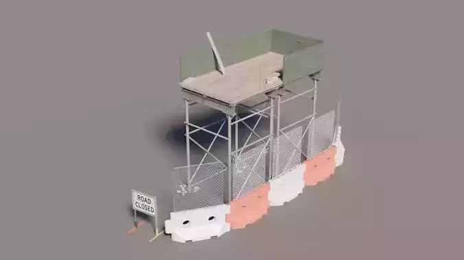 City Street Assets - Construction Scaffolding Set