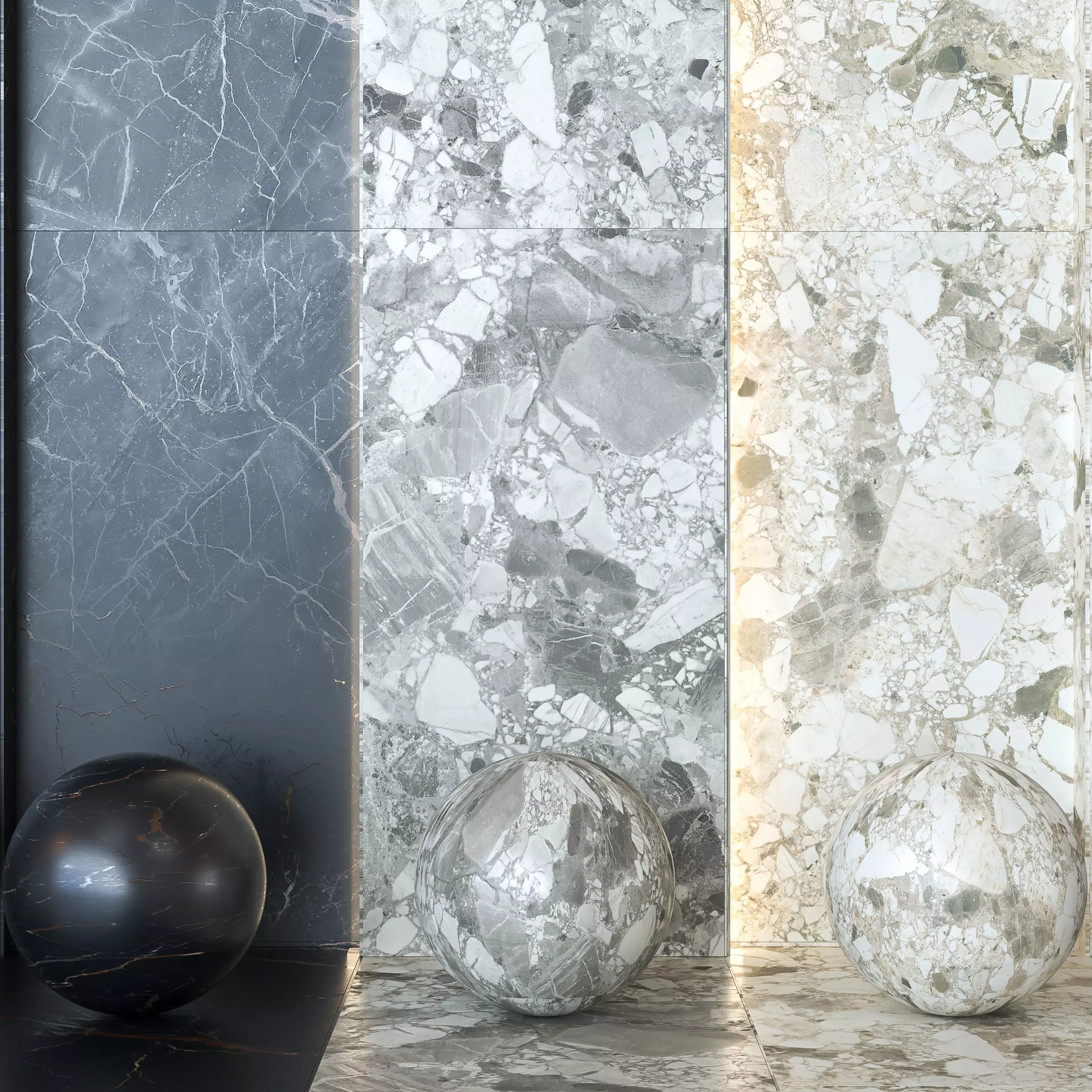 Atlas Concorde Forte dei Marmi - Marble and Terrazzo -Set of 20 Texture_0
