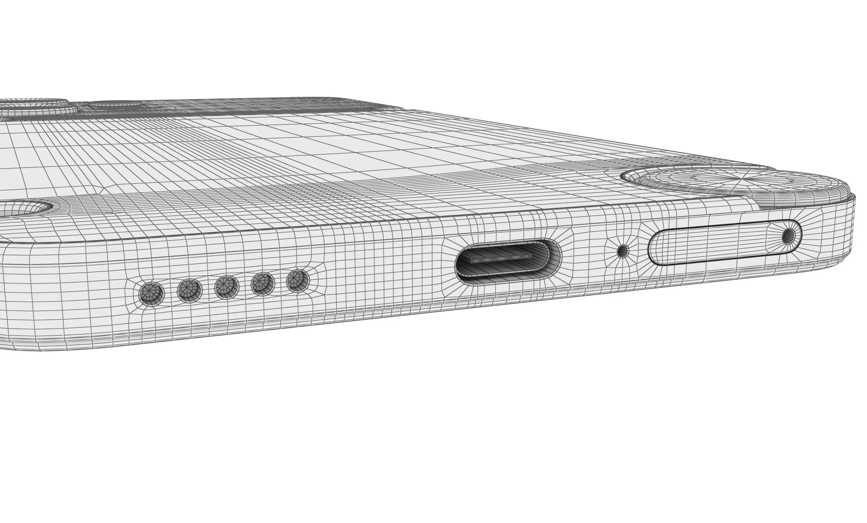 CMF Phone 2 Pro 5G Black High Poly 3D model_24