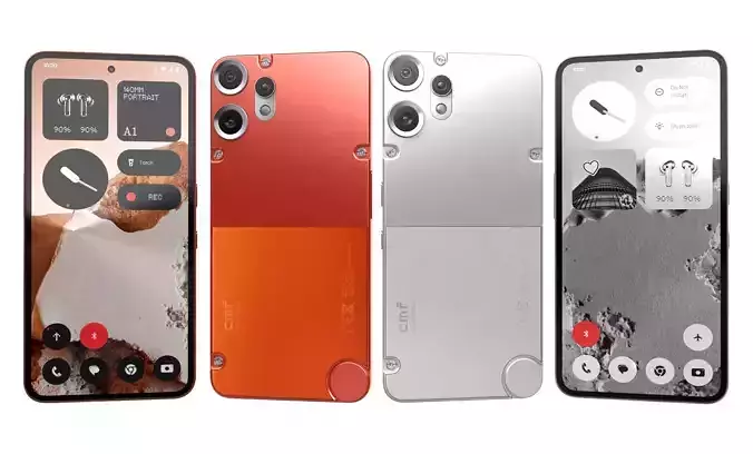 CMF Phone 2 Pro 5G All Colors High Poly 