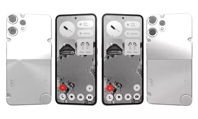 CMF Phone 2 Pro 5G White High Poly 