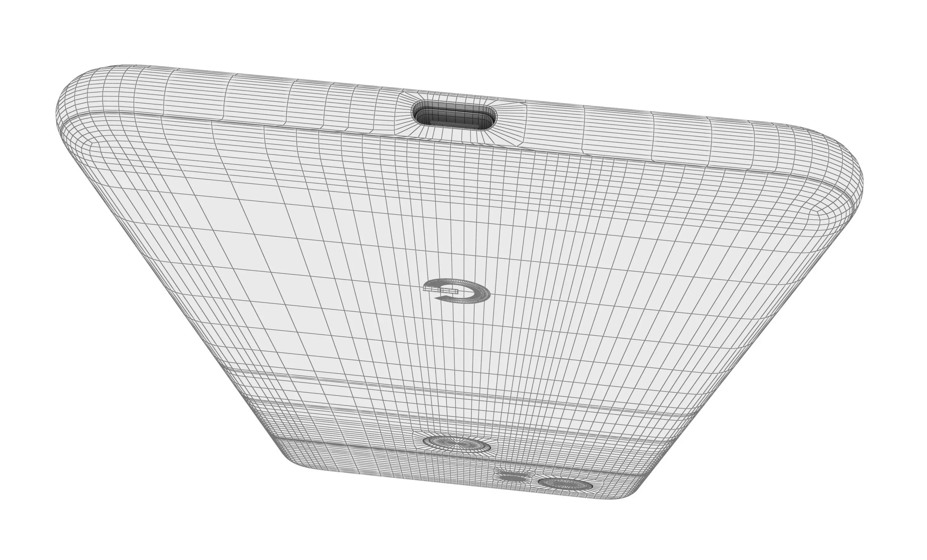 Google Pixel 2 XL Black And White High Poly  3D model_18