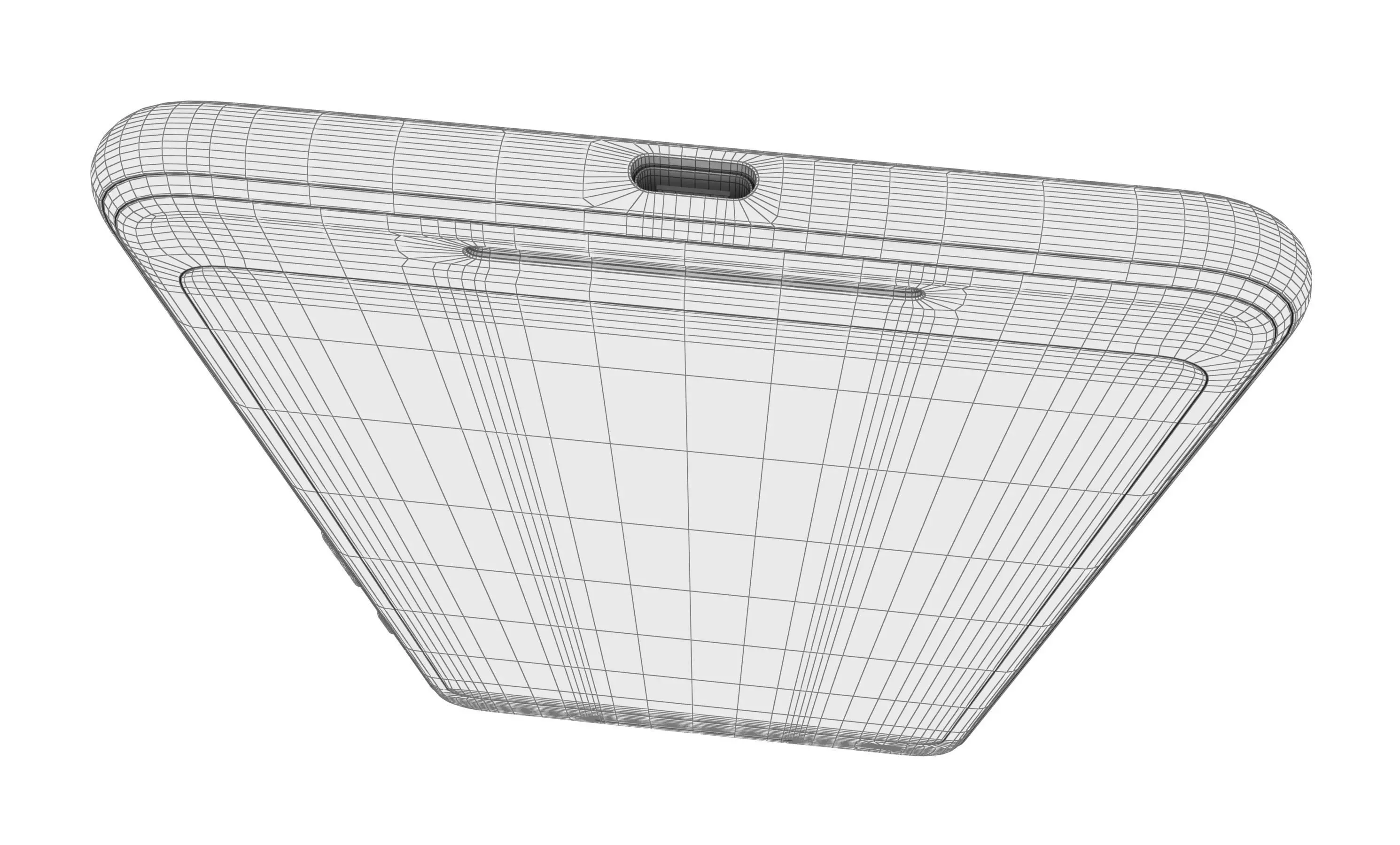 Google Pixel 2 XL Black And White High Poly  3D model_17