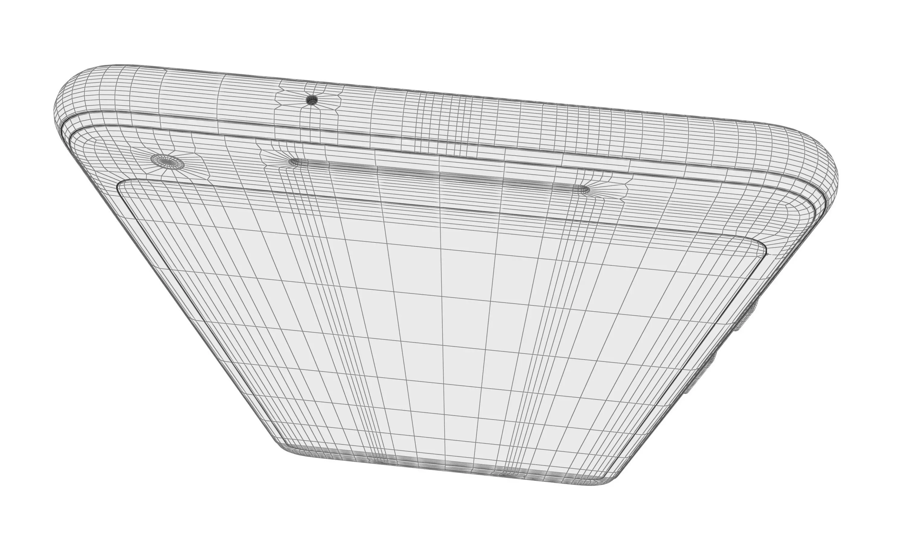 Google Pixel 2 XL Black And White High Poly  3D model_15