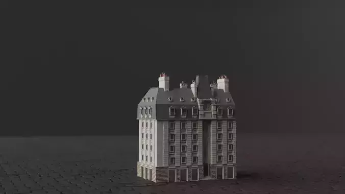 Classical European Building - House 13