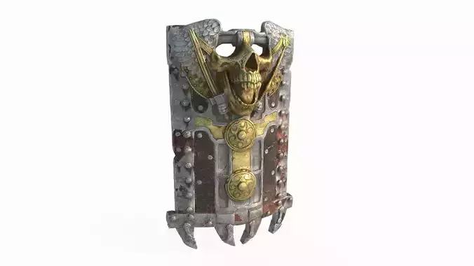 Dark Age Magic Skull Shield