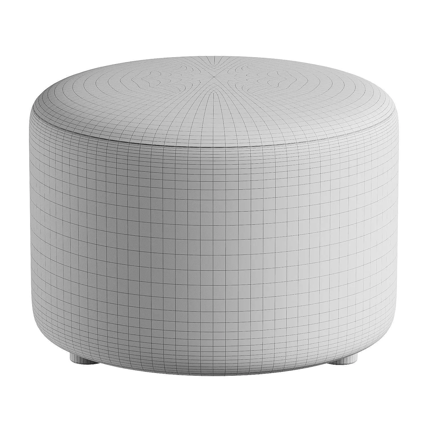 pouf k2 3D model_6