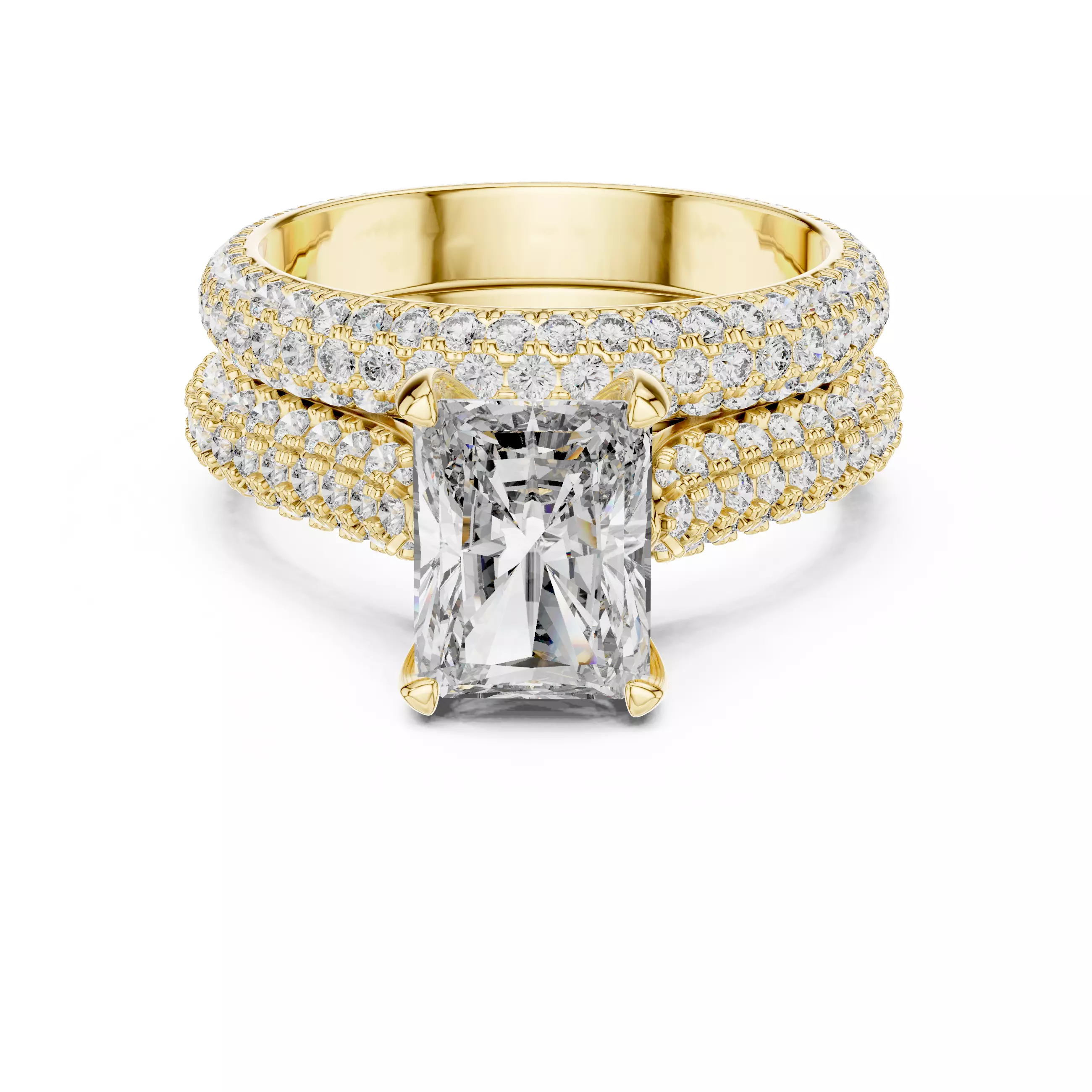 Designer Rings 3D model_9