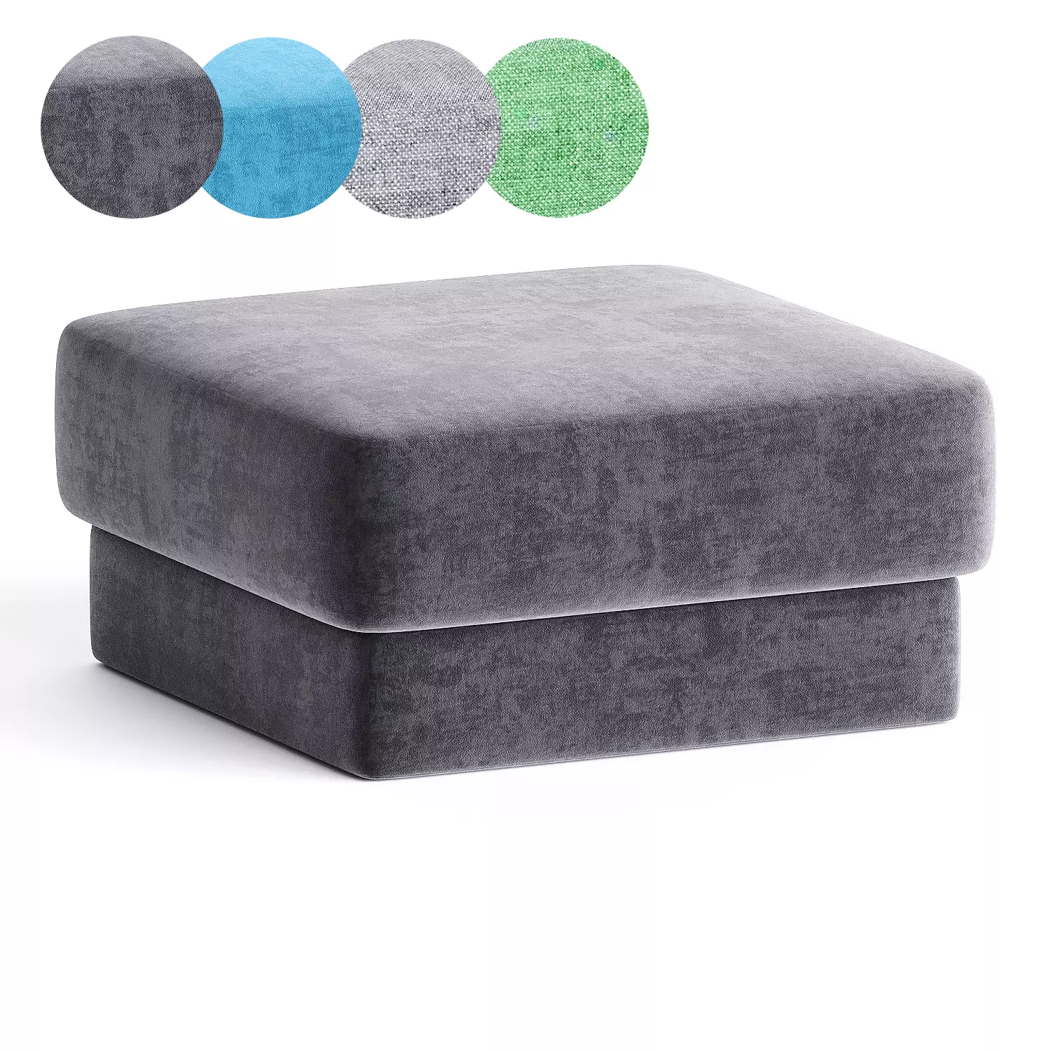 pouf kate 2  3D model_0