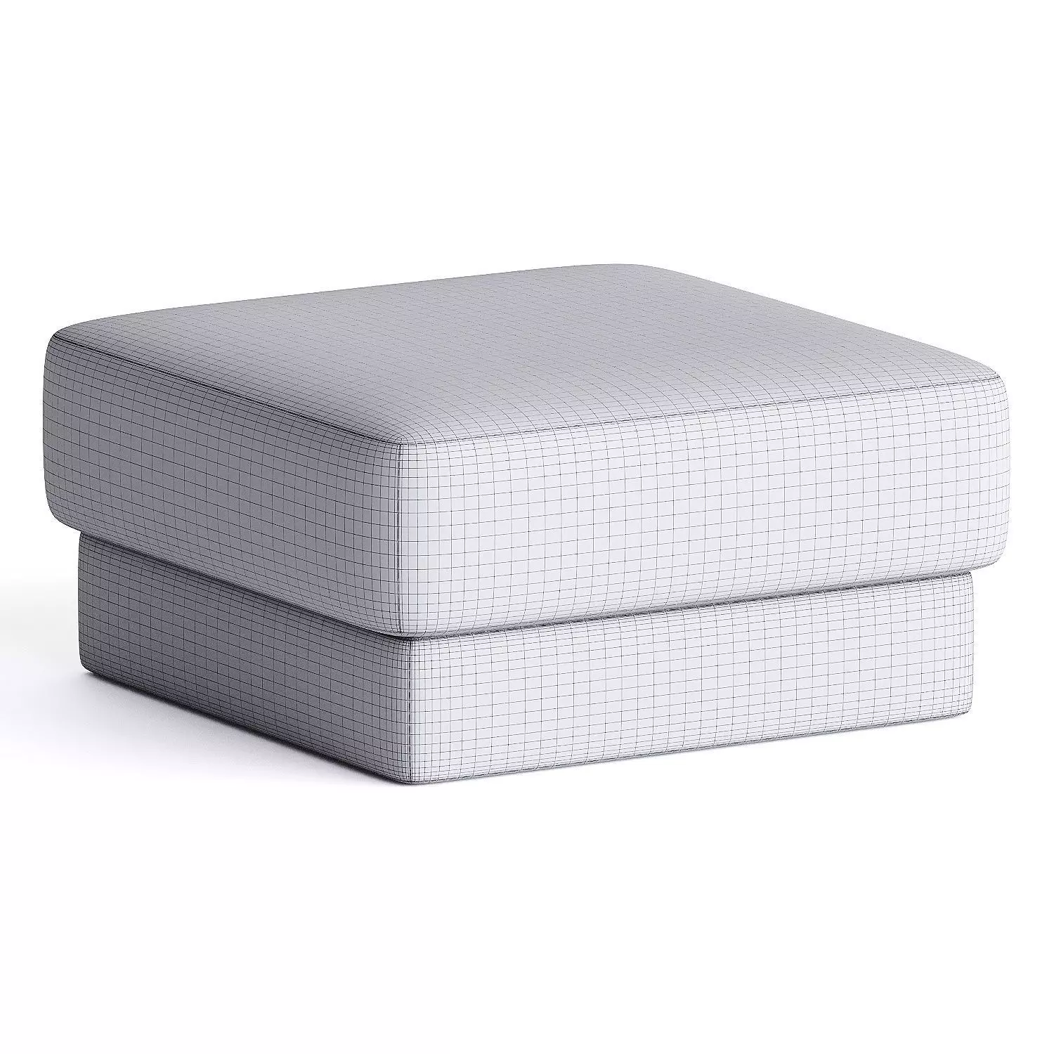 pouf kate 2  3D model_4