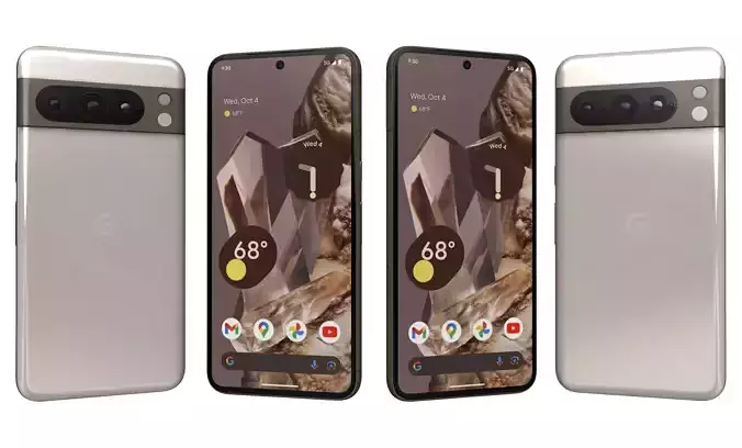 Google Pixel 8 Pro Procilain High Poly 